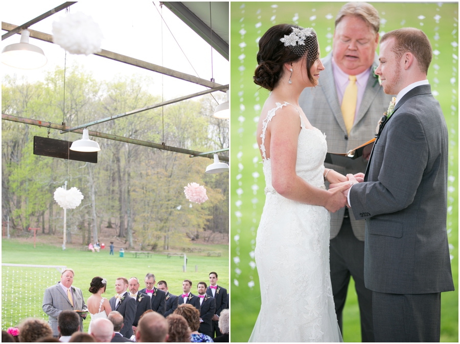 Hunt Valley Wedding - Oregon Ridge Park Outdoor Ceremony