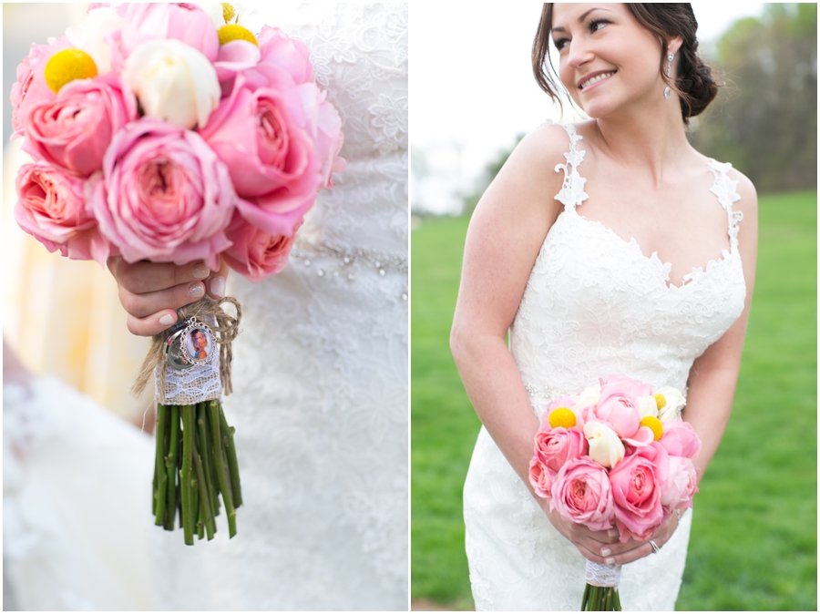 Fifty Flowers DIY Bridal Bouquet - Hunt Valley Wedding Photographer - Oregon Ridge Park