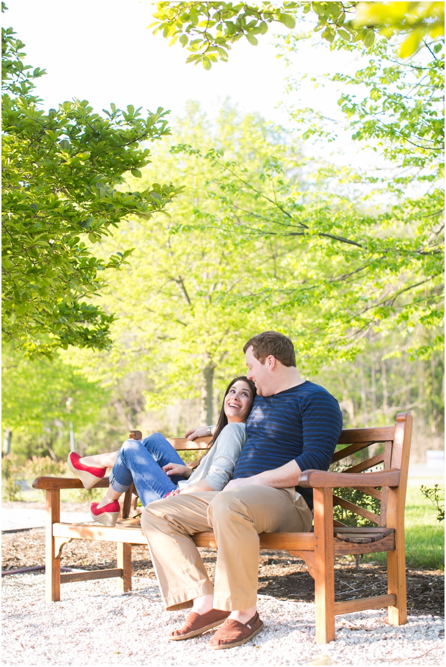 Quiet Waters Engagement Photographer - Spring Engagement Photo