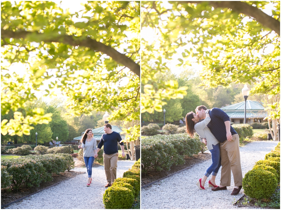 Quiet Waters Engagement Session - Spring Engagement Photo