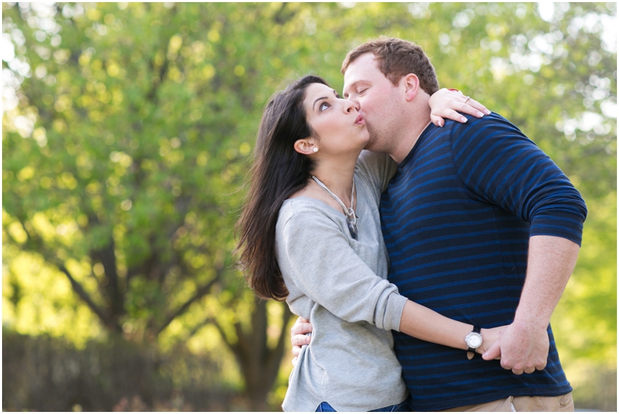 Quiet Waters Engagement Session - Spring Engagement Photo