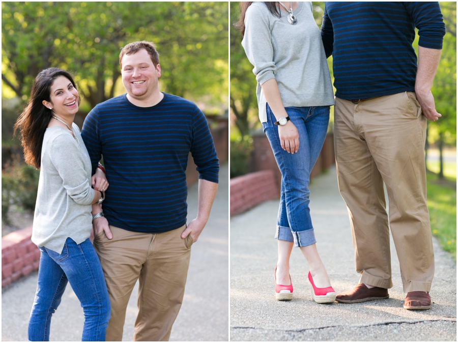 Quiet Waters Engagement Session - Spring Engagement Photo