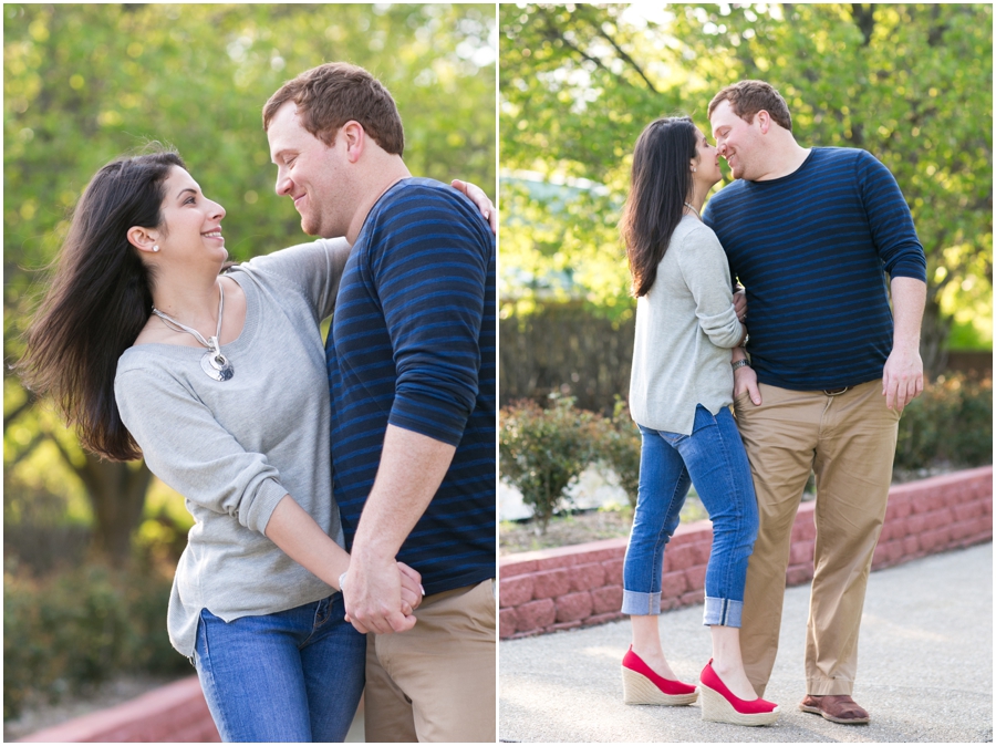 Quiet Waters Engagement Session - Spring Engagement Photo