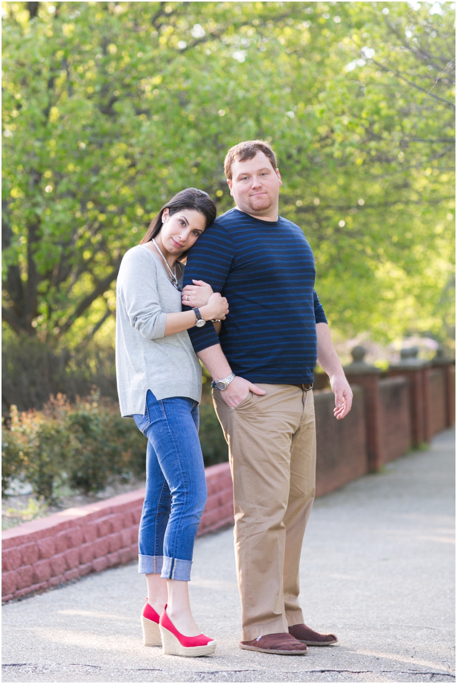 Quiet Waters Engagement Session - Spring Engagement Photo