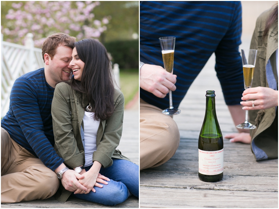 Quiet Waters Park Engagement Photographer - Pittsburgh Engaged Couple