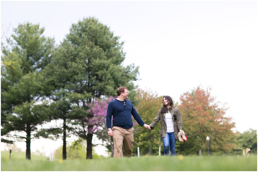 Quiet Waters Park Engagement Photographer - Pittsburgh Engaged Couple