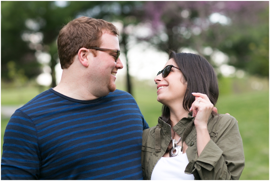 Quiet Waters Park Engagement Photographer - Pittsburgh Engaged Couple