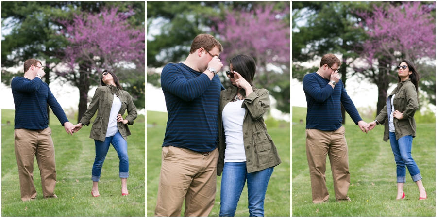 Quiet Waters Park Engagement Photographer - Pittsburgh Engaged Couple