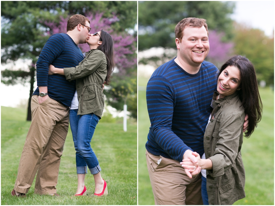 Quiet Waters Park Engagement Photographer - Pittsburgh Engaged Couple