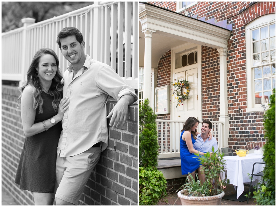 Downtown Annapolis Engagement Photograph - Reynolds Tavern