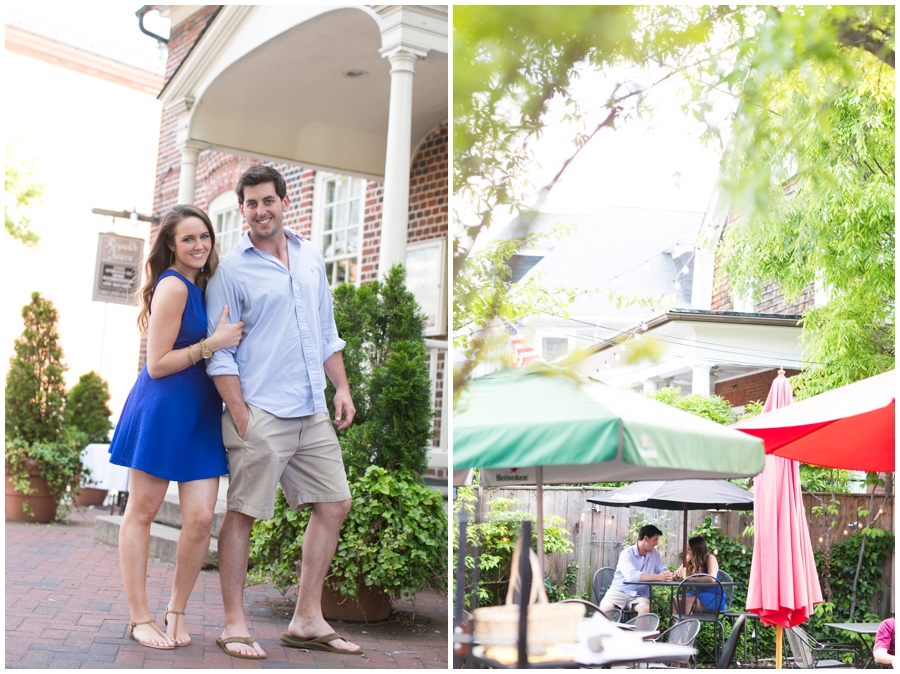 Downtown Annapolis Engagement Photograph - Reynolds Tavern