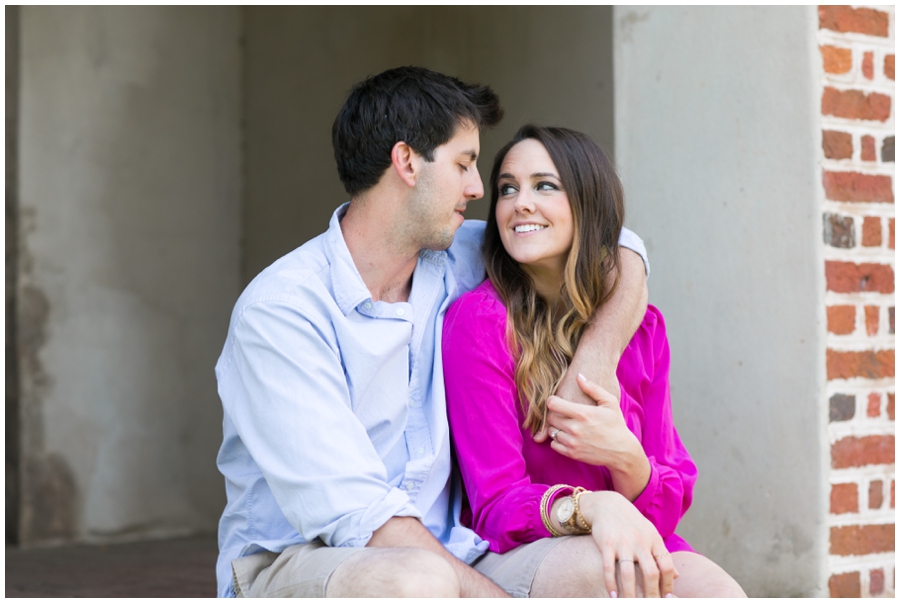 Maryland State House - Downtown Annapolis Spring Engagement Photographer