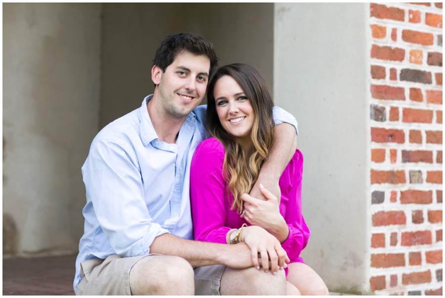 Maryland State House - Downtown Annapolis Spring Engagement Photographer