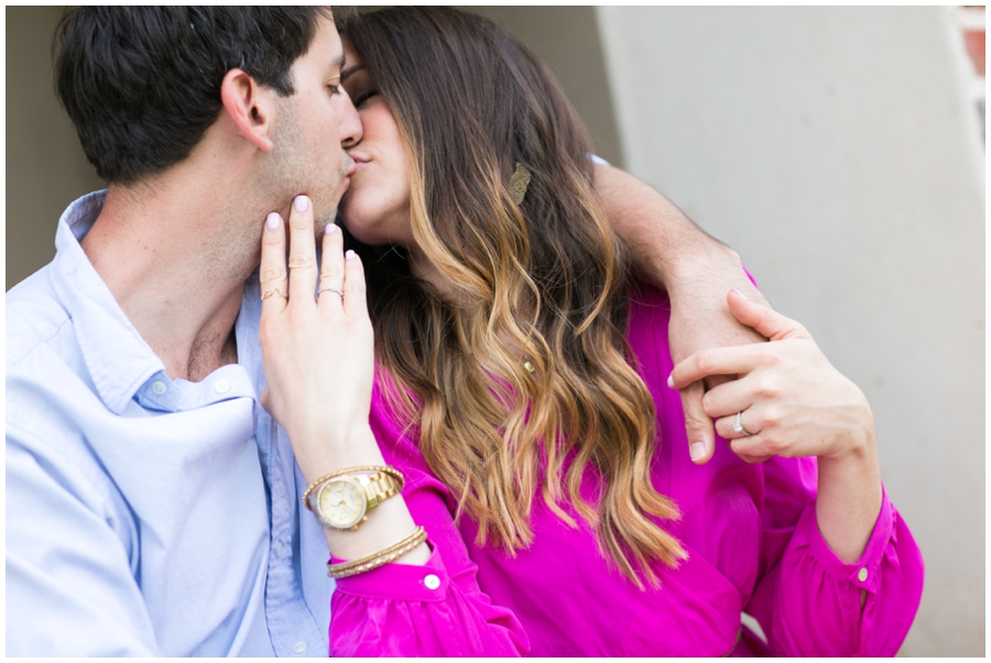 Maryland State House - Downtown Annapolis Spring Engagement Photographer