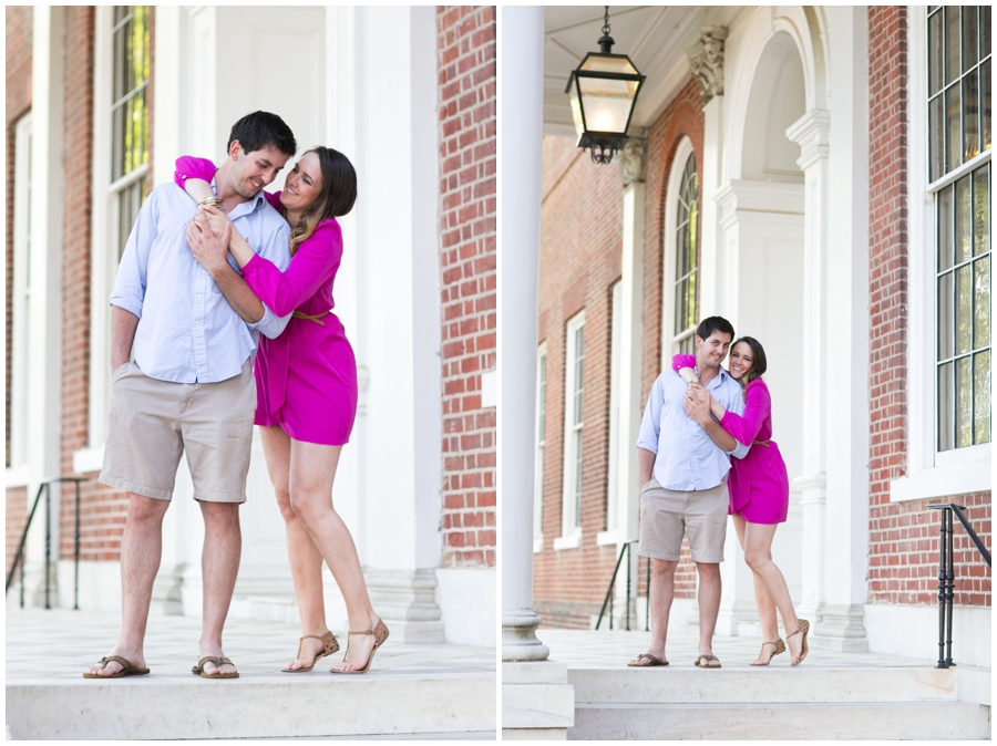 Maryland State House - Downtown Annapolis Spring Engagement Photographer