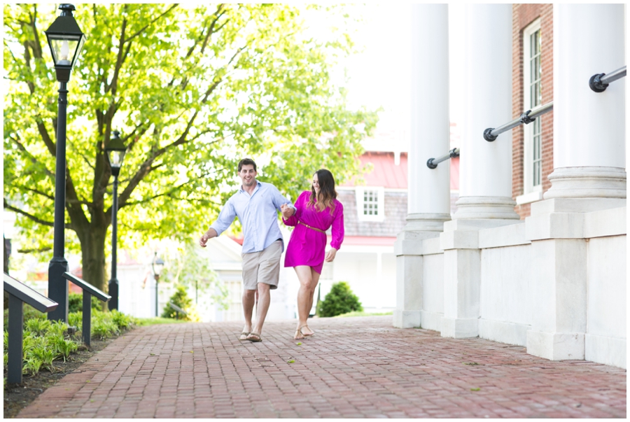 Maryland State House - Downtown Annapolis Spring Engagement Photographer