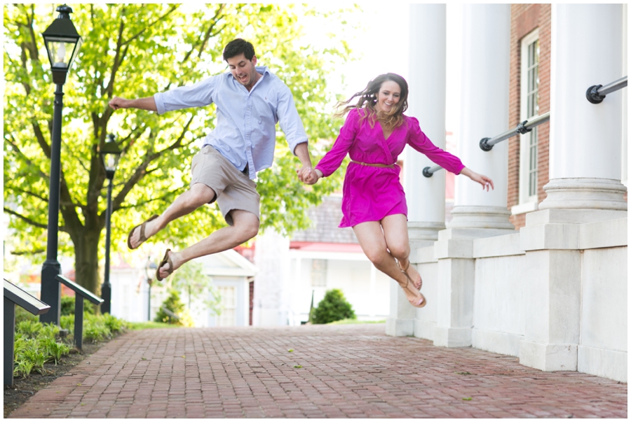 Maryland State House - Downtown Annapolis Spring Engagement Photographer