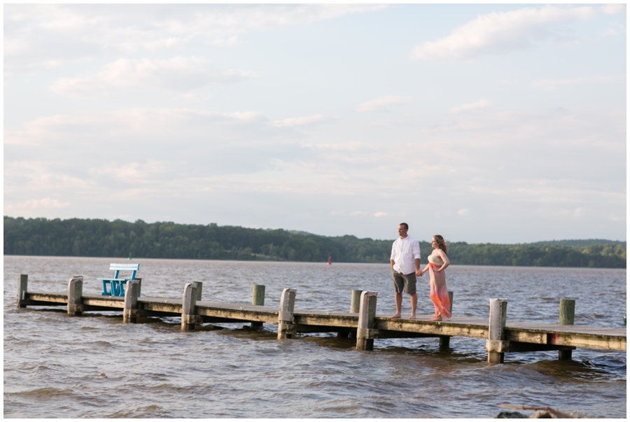 Buttonwood Docks Engagement Session - Spring love portrait