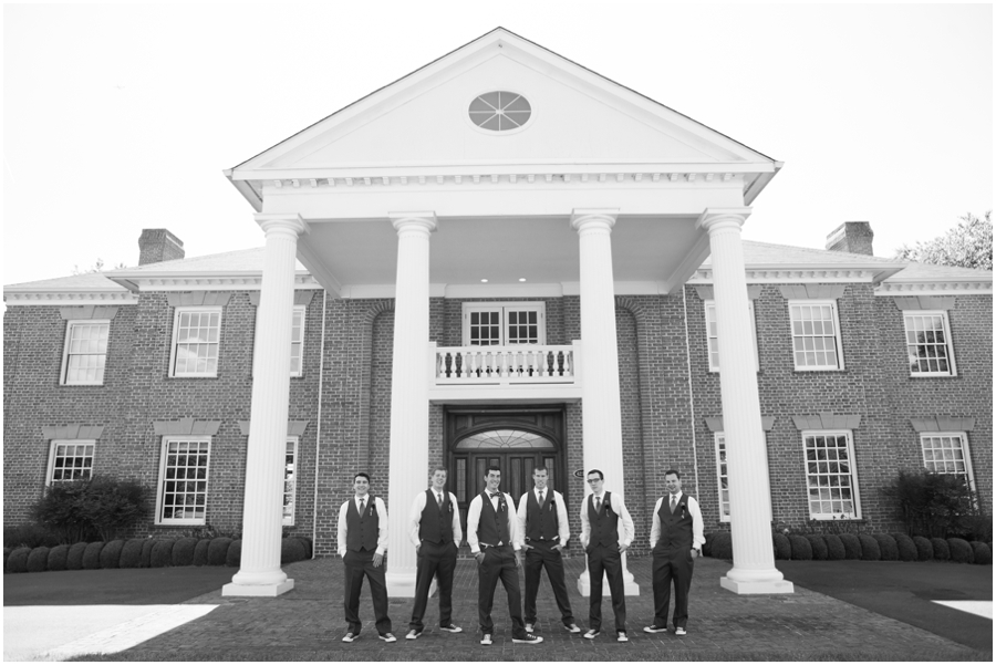 Sunset Crest Manor Wedding - Bow tie Groomsmen Portrait