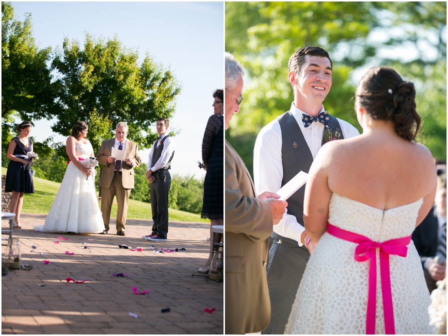 Sunset Crest Manor Ceremony - Chantilly Va Outdoor Ceremony