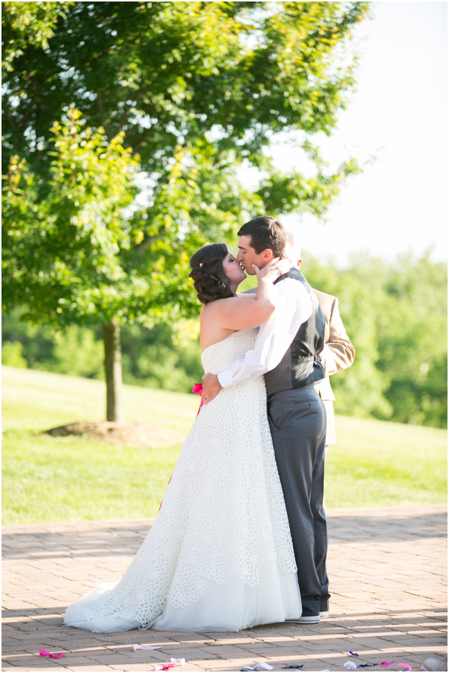 Sunset Crest Manor Ceremony - Chantilly Va Outdoor Wedding