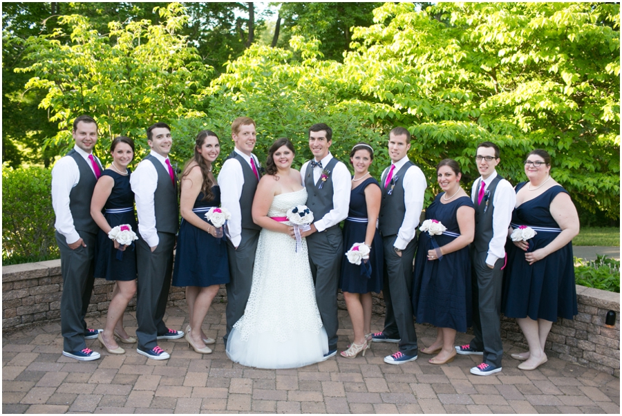 Sunset Crest Manor Wedding Party - Chantilly Va Wedding Photographer