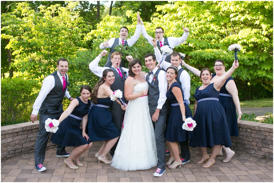 Sunset Crest Manor Wedding Party - Chantilly Va Wedding Photographer