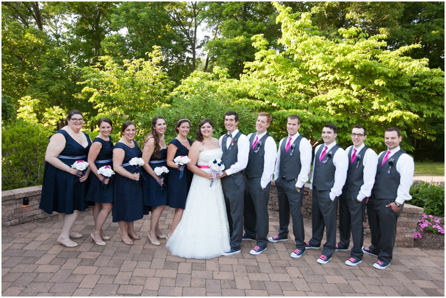 Sunset Crest Manor Wedding Party - Chantilly Va Wedding Photographer