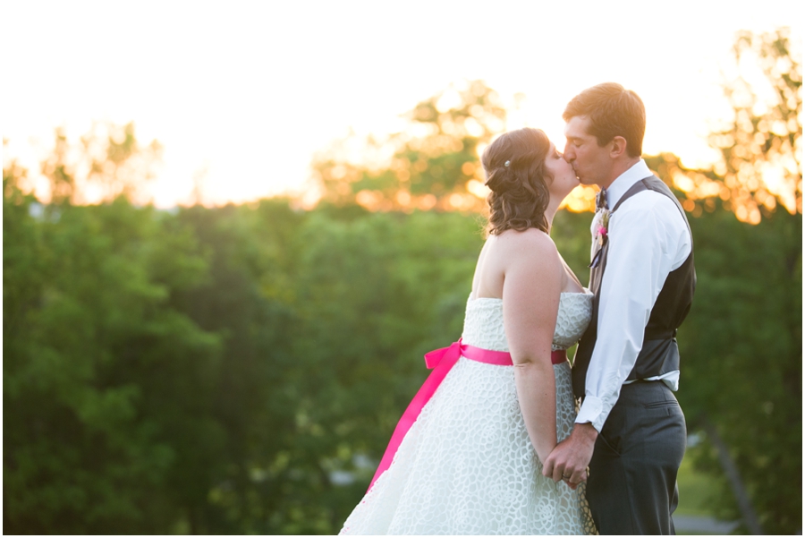 Sunset Crest Manor Sunset Wedding Photo - Chantilly Va Wedding Photographer