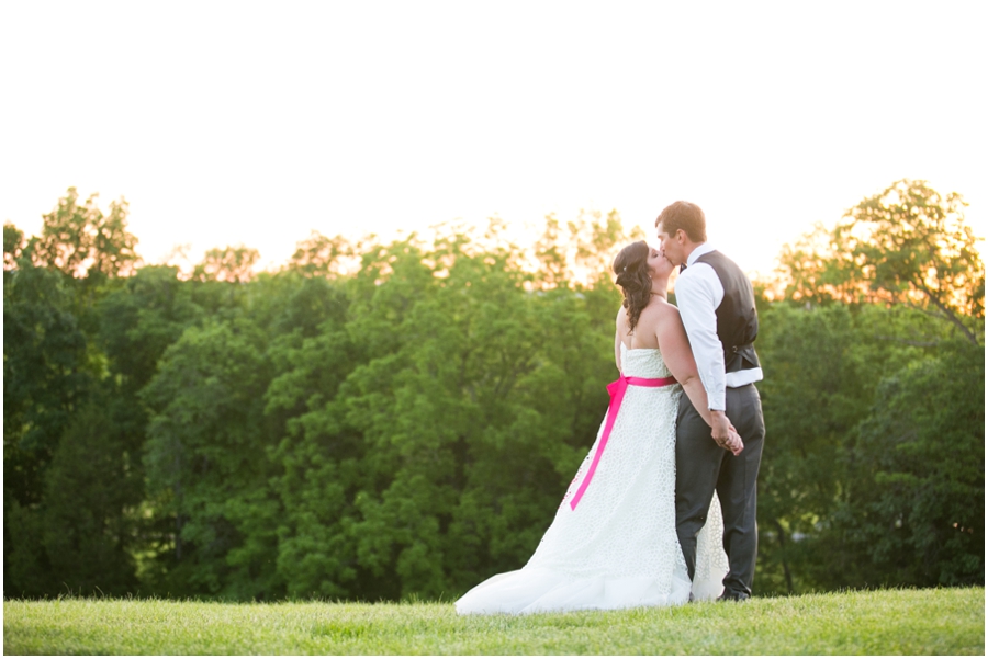 Sunset Crest Manor Sunset Wedding Photo - Chantilly Va Wedding Photographer