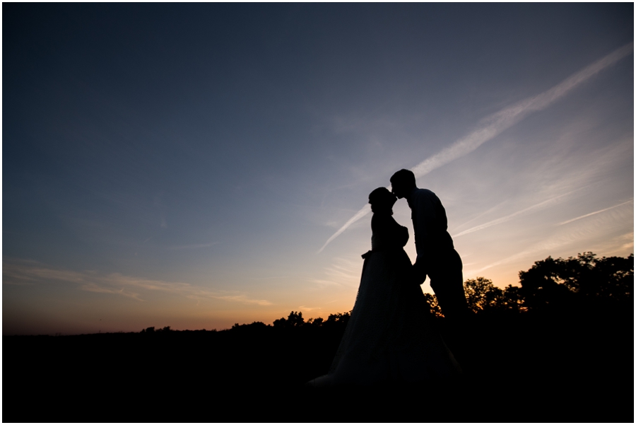 Sunset Crest Manor Sunset Wedding Photo - Chantilly Va Wedding Photographer