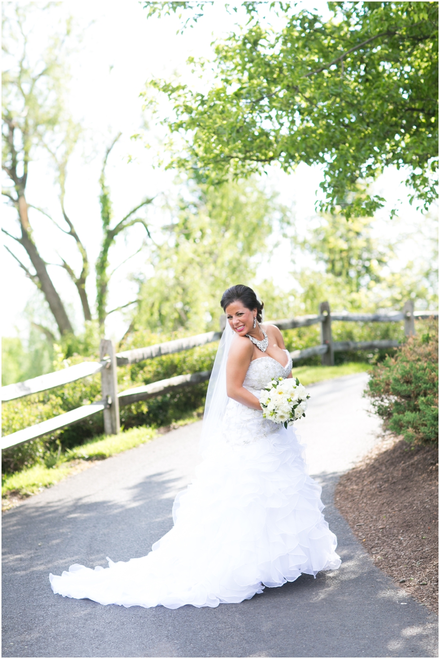 The Manor at Commonwealth Wedding - Horsham Bridal Portrait