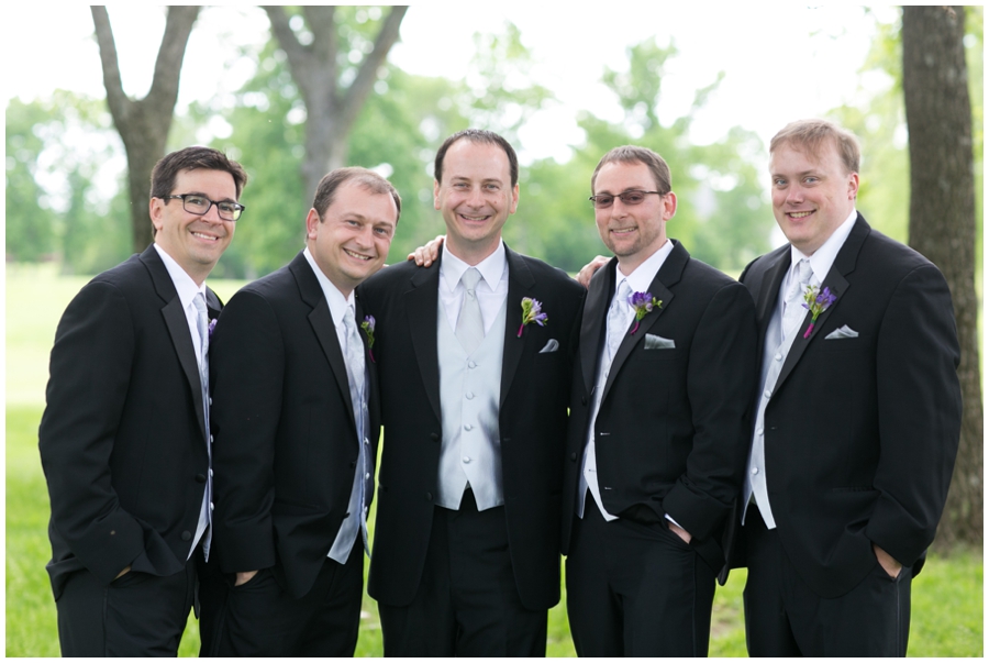 Lansdowne Resort and Spa Groomsmen - Leesburg Wedding Photographer