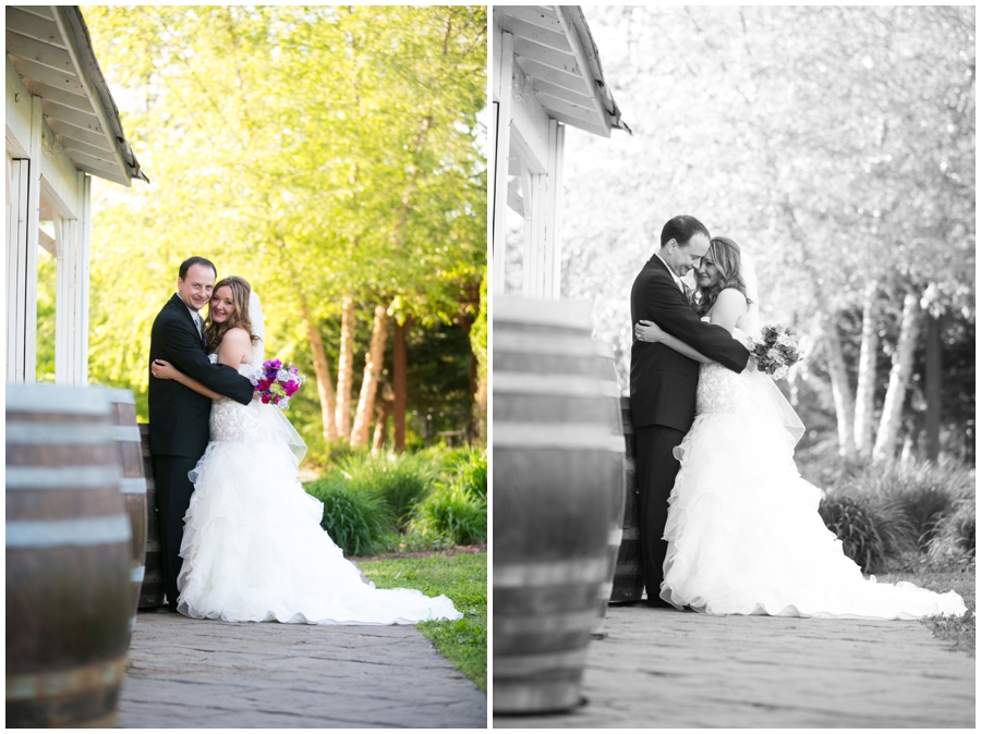 VA Vineyard Wedding Photographer - Lost Creek Vineyard Love Portrait