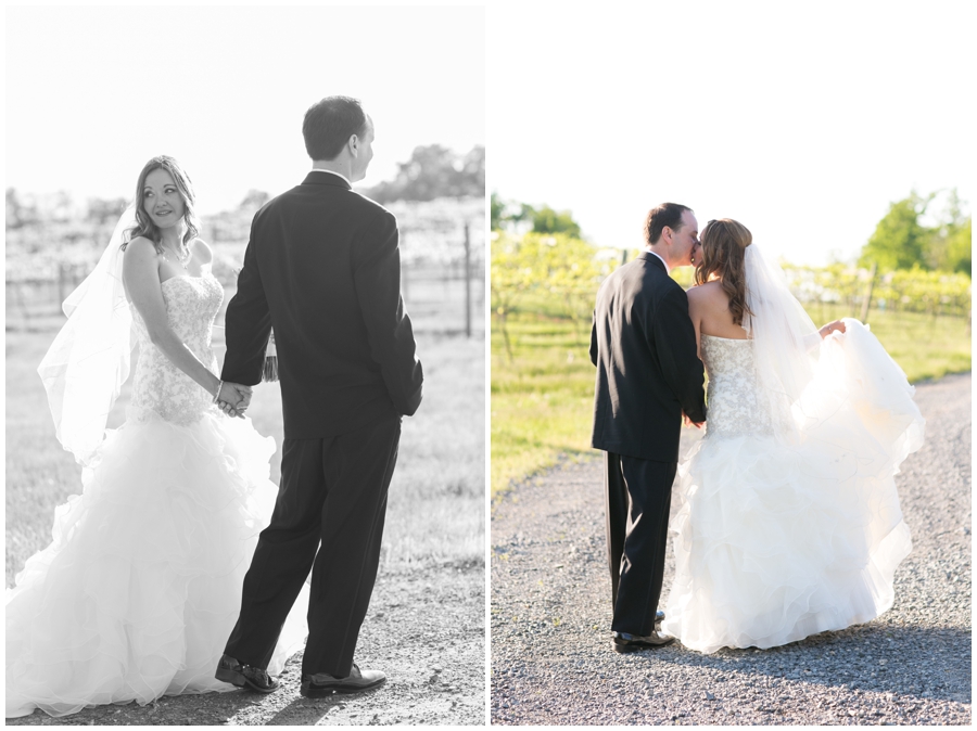 The Vineyards & Winery at Lost Creek Wedding Photographer - Vineyard Love Portrait