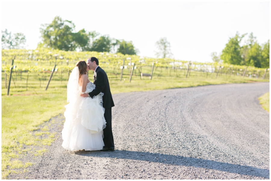 Winery at Lost Creek Wedding Photographer - Vineyard Love Portrait