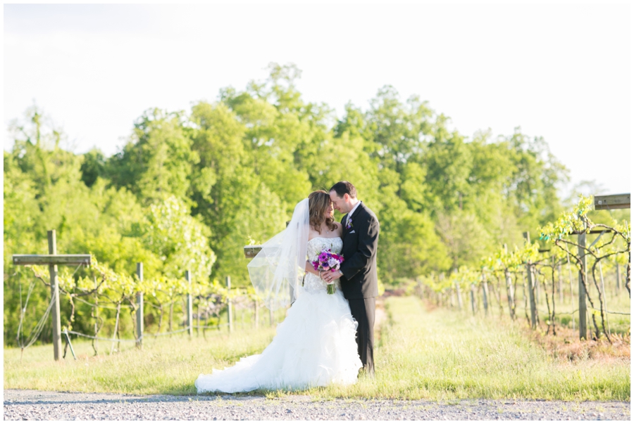 The Vineyards & Winery at Lost Creek Wedding Photographer - Vineyard Love Portrait