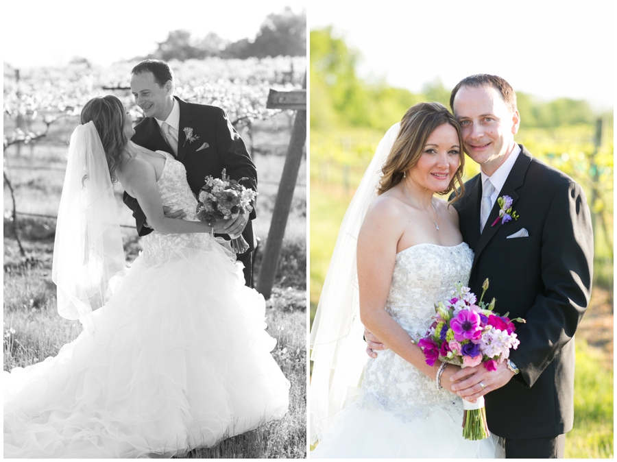 VA Vineyard Wedding Photographer - Lost Creek Vineyard Love Portrait