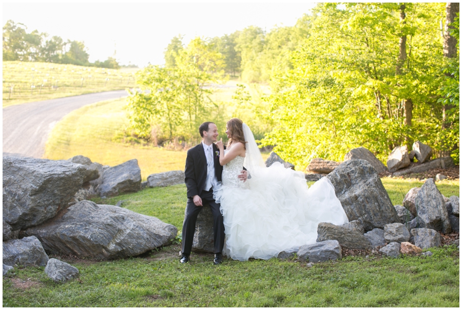 VA Vineyard Wedding Photographer - Lost Creek Vineyard Love Portrait