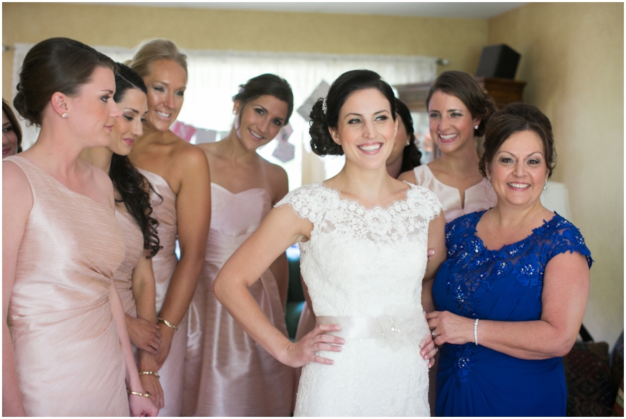 Oakland, NJ Allure Bridal Gown - Philadelphia Wedding Photographer