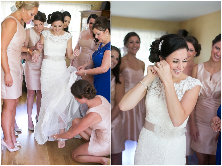 Oakland, NJ Allure Bridal Gown - Philadelphia Wedding Photographer