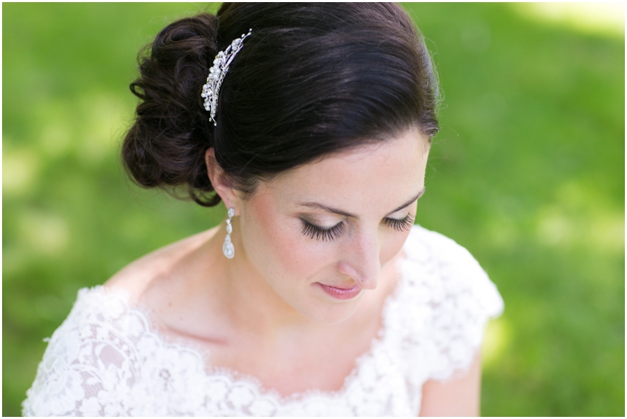 Oakland, NJ Bridal Portrait - Allure Bridal Gown