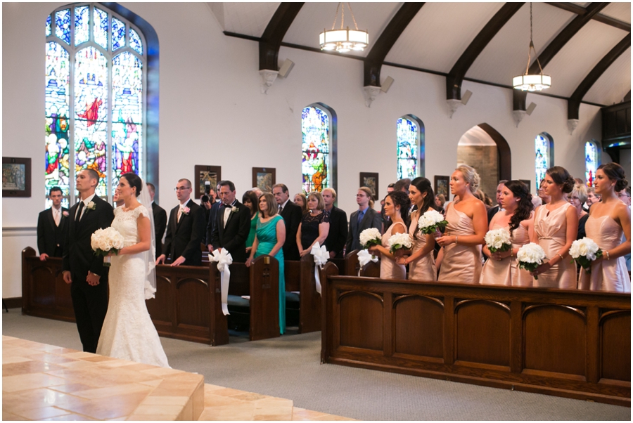 St Mary's Church Pompton Lakes Wedding Ceremony