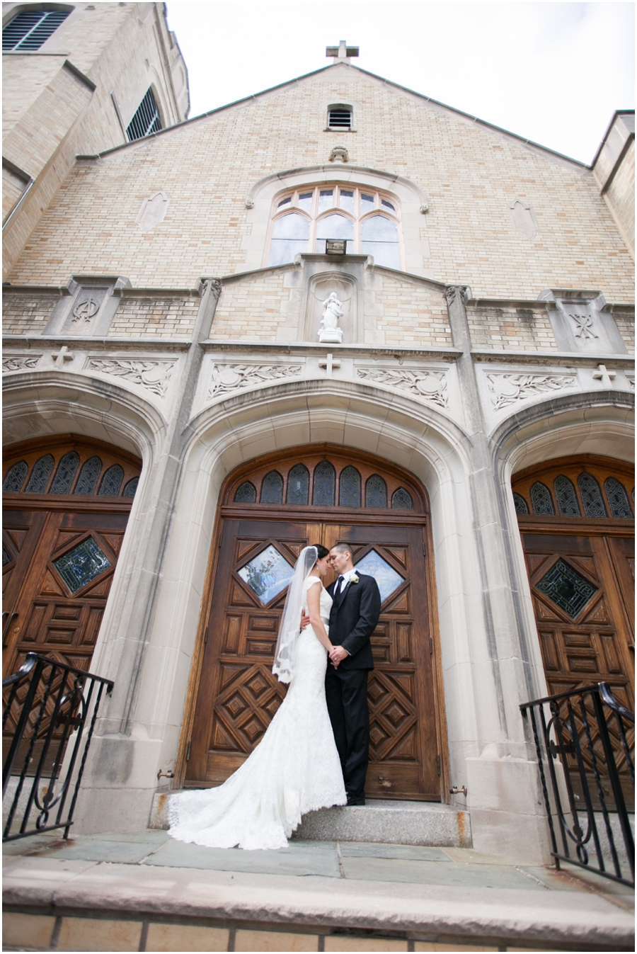 St Mary's Church Pompton Lakes Wedding Photographer - Love Portrait