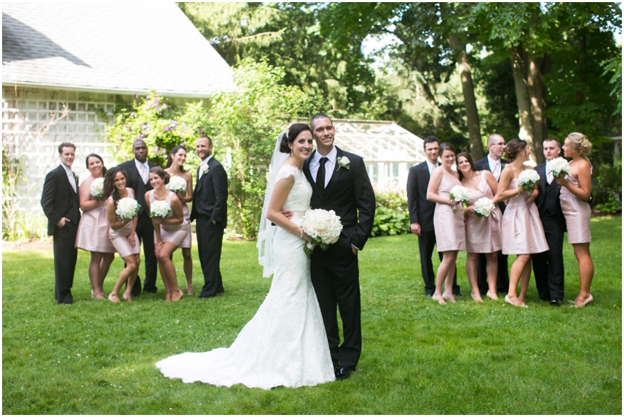 Mansion at Bretton Woods June Wedding Party - Philadelphia Wedding Photographer