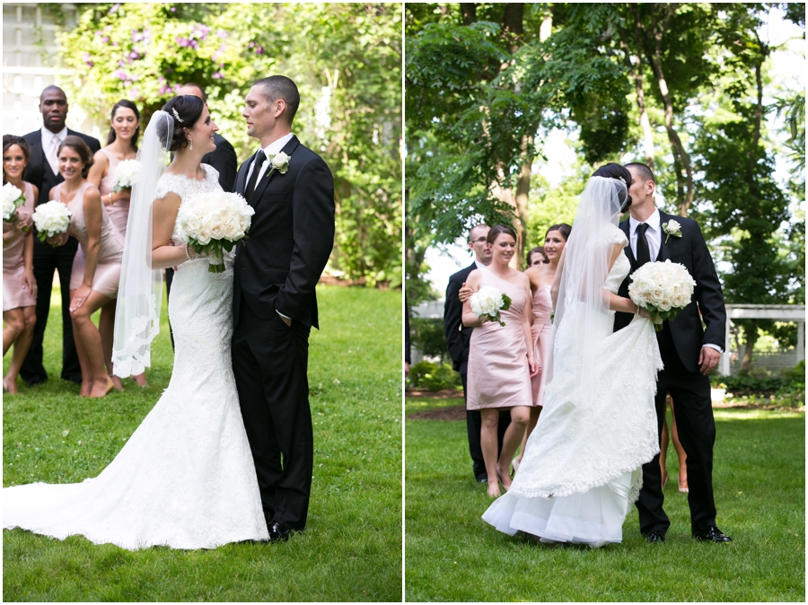 Mansion at Bretton Woods June Wedding Party - Philadelphia Wedding Photographer