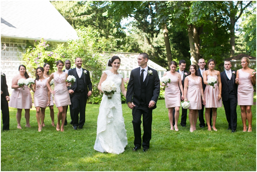 Mansion at Bretton Woods June Wedding Party - Philadelphia Wedding Photographer