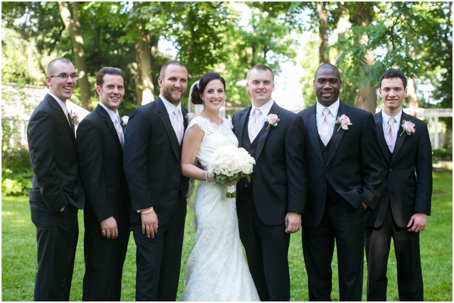 Mansion at Bretton Woods Groomsmen - Philadelphia Wedding Photographer