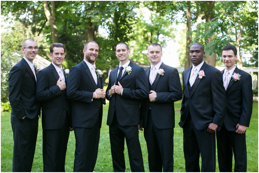 Mansion at Bretton Woods Groomsmen - Philadelphia Wedding Photographer