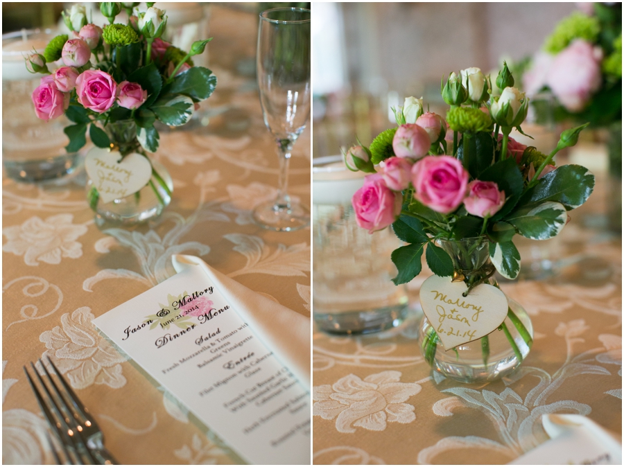 Mansion at Bretton Woods Table Details - Conroy's Florist